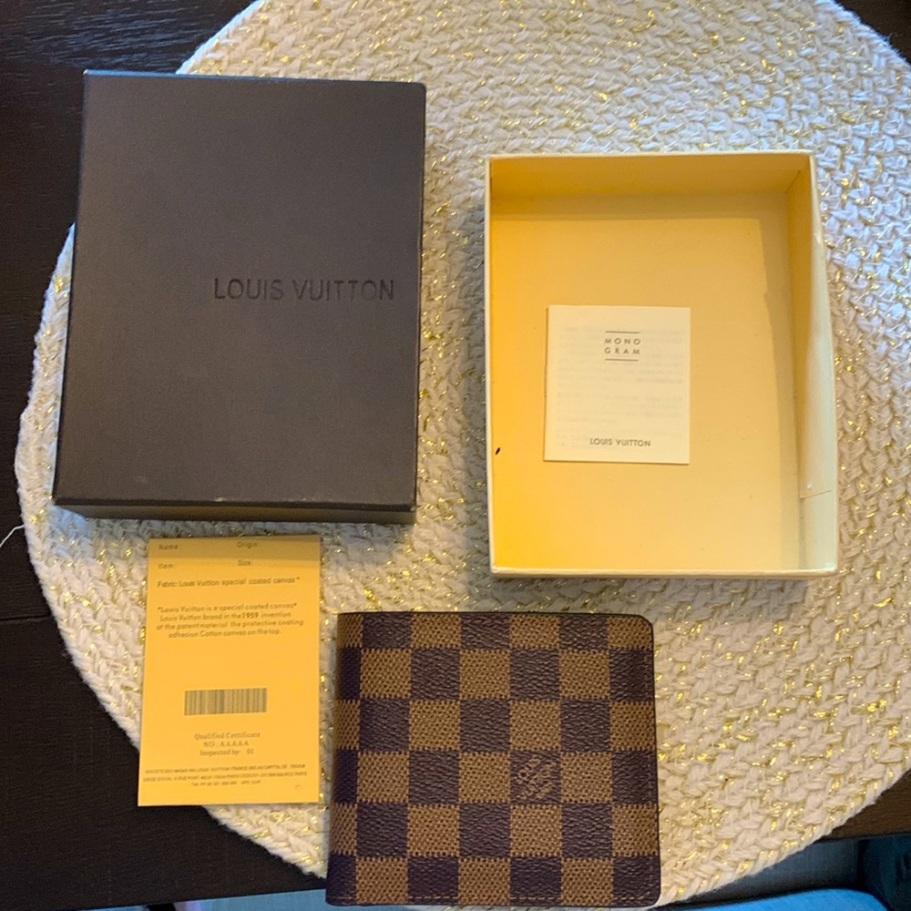 Louis Vuitton Paris Brown Wallet